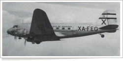 Mexicana Douglas DC-3A-414 XA-FEG
