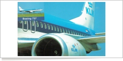 KLM Royal Dutch Airlines Boeing B.737-400 reg unk