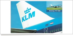 KLM Royal Dutch Airlines Boeing B.747-306 [SCD] reg unk