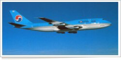 Korean Air Boeing B.747-300 reg unk