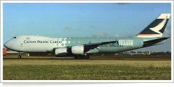 Cathay Pacific Airways Boeing B.747-867F B-LJA