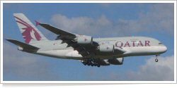 Qatar Airways Airbus A-380-861 A7-APD