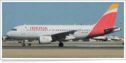 Iberia Airbus A-319-111 EC-MFB