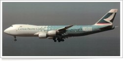 Cathay Pacific Airways Boeing B.747-867F B-LJA
