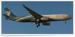Oman Air Airbus A-330-343E A4O-DE