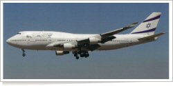 El Al Israel Airlines Boeing B.747-412 4X-ELH