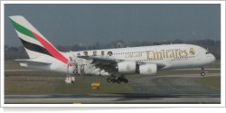 Emirates Airbus A-380-841 A6-EOA