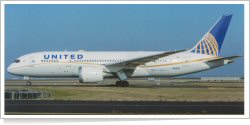 United Airlines Boeing B.787-8 [GE] Dreamliner N30913