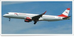 Austrian Airlines Embraer ERJ-195LR OE-LWC