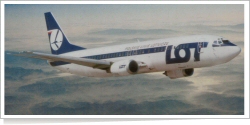 LOT Polish Airlines Boeing B.737-400 reg unk