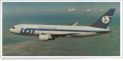 LOT Polish Airlines Boeing B.767-200 [ER] reg unk