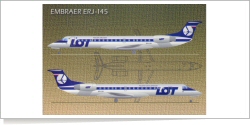 LOT Polish Airlines Embraer ERJ-145EP SP-LGA