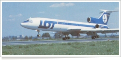 LOT Polish Airlines Tupolev Tu-154M SP-LCA