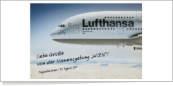 Lufthansa Airbus A-380-841 reg unk