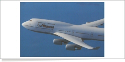 Lufthansa Boeing B.747-400 reg unk
