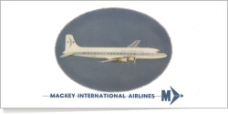Mackey International Airlines Douglas DC-6 reg unk