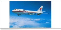 Malaysia Airlines Boeing B.747-300 reg unk