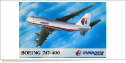 Malaysia Airlines Boeing B.747-4H6 9M-MHO