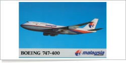 Malaysia Airlines Boeing B.747-4H6 OHM-MQ