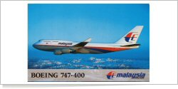 Malaysia Airlines Boeing B.747-4H6 9M-MHO