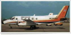 AIRES Colombia Embraer EMB-110P1 Bandeirante HK-2638X
