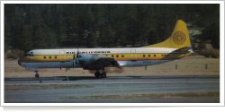 Air California Lockheed L-188A Electra N124AC