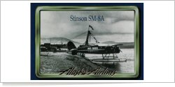 McGee Airways Stinson SM-8A reg unk