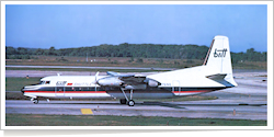 Britt Airways Fairchild-Hiller FH-227C N376NE