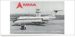 MacRobertson Miller Airline Services Fokker F-28-1000 VH-MMJ