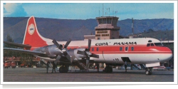 COPA Panama Lockheed L-188 Electra reg unk