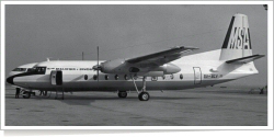 MSA Fokker F-27-500 9V-BCV