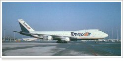 Tower Air Boeing B.747-100 reg unk