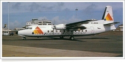 Jersey European Airways Fokker F-27-500RF G-JEAD