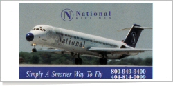 National Airlines McDonnell Douglas DC-9-51 reg unk