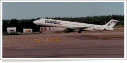 Nordic East International Airways McDonnell Douglas MD-82 (DC-9-82) reg unk