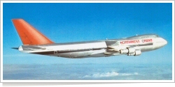 Northwest Orient Airlines Boeing B.747-151 N605US