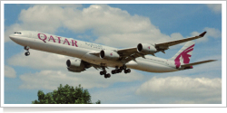 Qatar Airways Airbus A-340-642 A7-AGC