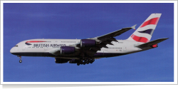 British Airways Airbus A-380-841 F-WWAY