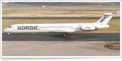 Nordic East International Airways McDonnell Douglas MD-82 (DC-9-82) SE-DID