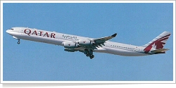 Qatar Airways Airbus A-340-642 F-WWCP