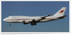 Bahrain Royal Flight Boeing B.747-4P8 A9C-HMK
