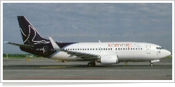 Korongo Airlines Boeing B.737-3M8 OO-LTM
