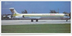 BWIA International Trinidad and Tobago Airways McDonnell Douglas MD-83 (DC-9-83) 9Y-THQ