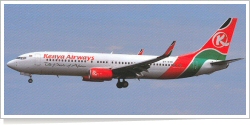 Kenya Airways Boeing B.737-8AL 5Y-KYE