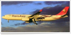 TransAsia Airways Airbus A-330-343E F-WWCX