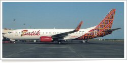 Batik Air Airbus B.737-8GP PK-LBK