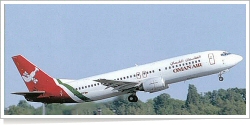 Oman Air Boeing B.737-4Q8 TC-APP