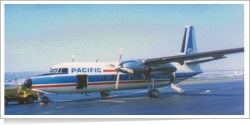 Pacific Air Lines Fairchild-Hiller F.27A reg unk