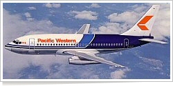 Pacific Western Airlines Boeing B.737-275 C-GLPW