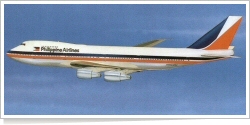 Philippine Air Lines Boeing B.747-200 reg unk